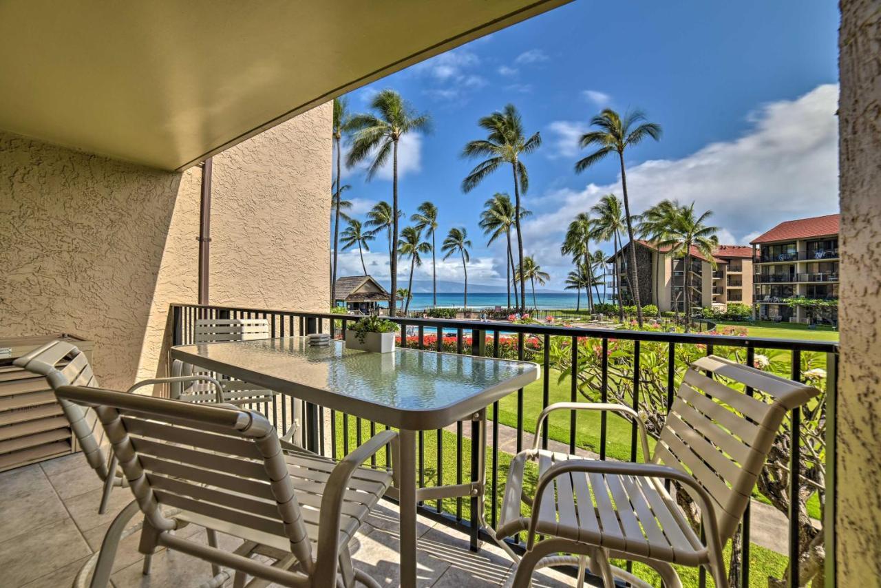 Lahaina Resort Retreat With Pool And Ocean Views! Kahana Dış mekan fotoğraf